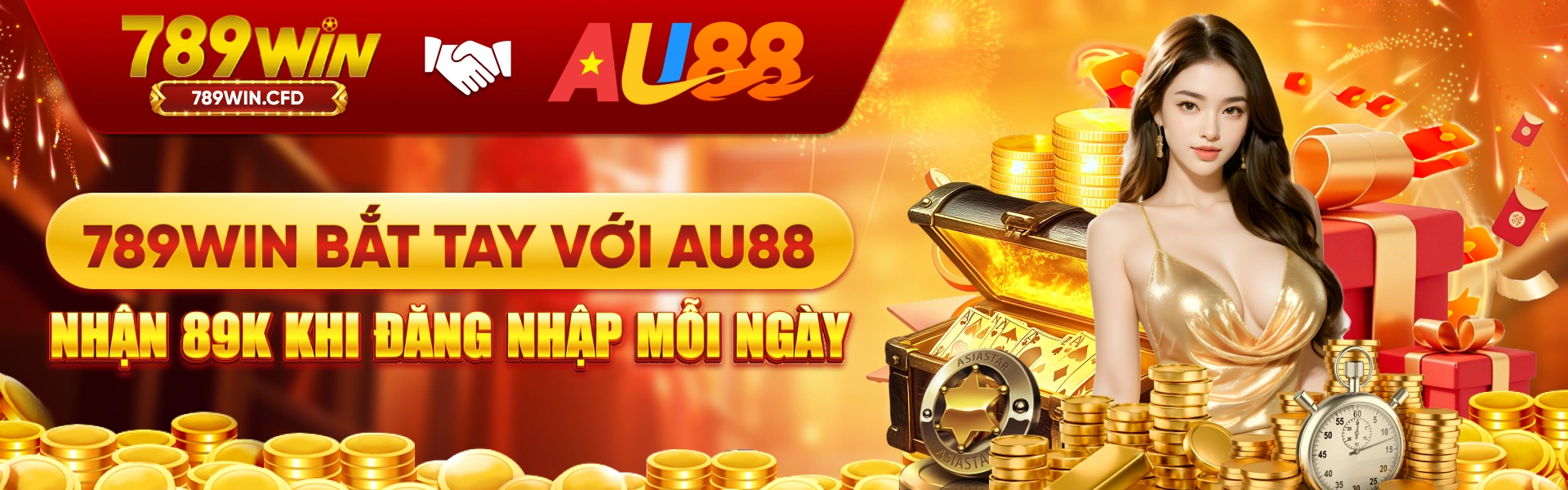 789win bắt tay với Au88 nhận 98k đăng nhập mỗi ngày